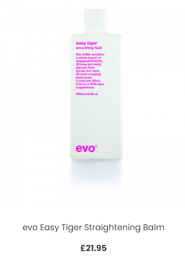 Evo Easy Tiger Straightening Balm